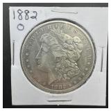 1882-o Morgan Silver Dollar