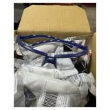 (20) 3m 2000 Series Protective Eyewear, Blue/gray