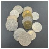 Lot Of Various Foreign Coins