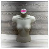 Female upper torso mannequin form