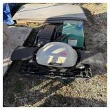 Rubber Outdoor LP Grill; LP gas grill for outdoor