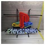 PlayStation Game Room Neon Sign; 19"x15" real gl