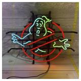 Ghostbusters Neon Sign; 20"x16" real glass neon