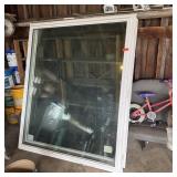 Fixture Windows; Two large fixture windows, 60x72,