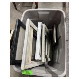 Picture Frames; Assorted frames.
