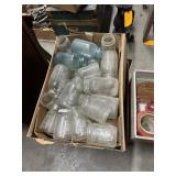 Canning Jars; Assortment; some include blue Ball j