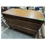 Three-Drawer Dovetail Dresser; Approx. 46"W x 20"