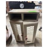 Decorative Cabinet; 12" x 19" x 5".
