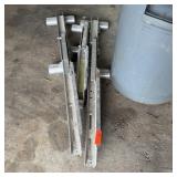 Aluminum Ladder Jacks; 3 adjustable aluminum ladde