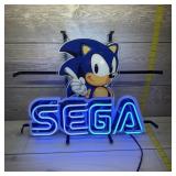 Sega Arcade Video Game Neon Sign; 20"x16" real g