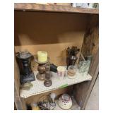 Candle Holders & Collectible Glass; Includes Ozark
