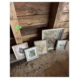 Prints & Decorations; Assorted wall prints and dec