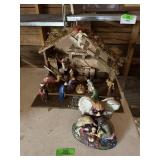 Nativity Set; Includes 14 finely crafted figurines