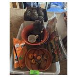 Halloween Decorations; Assorted Halloween decorati