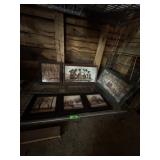 Decorative Wall Photos; Assortment of framed and d