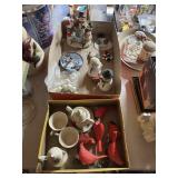 Snowman & Cardinal Decorations; Includes Lily Cree