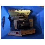 Books; Assortment of encyclopedias, Christmas, and