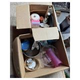 Baking & Mixing Lot; Jell-O mold, glass mixing bow