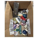 Refrigerator Magnets & Buttons; Assorted lot.