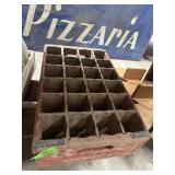 Royal Crown Cola Crate; Vintage wooden crate.
