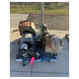 Fans & Motors; Assortment incl. six fan motors.