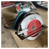 Makita 5007F Circular Saw; 7-1/4 inch blade, works