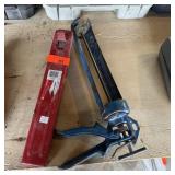 Drywall Lifting Tool & Caulk Gun; Includes large c