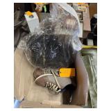 Footwear Lot; Boots (size 10) and canvas upper sho