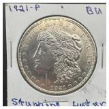 1921 Morgan Silver Dollar