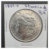 1889 Morgan Silver Dollar