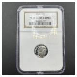 1964 Proof 68 Ultra Cameo Silver Roosevelt Dime, g