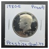 1980-S Kennedy Proof Half Dollar