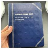 Lincoln Memorial Wheat Cent Book -1909 (Partial Bo