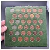 Lincoln Memorial Type Cents Sheet -1960s and 1970s
