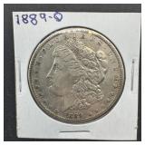1889-O Morgan Silver Dollar