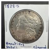 1878-S Morgan Silver Dollar