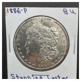 1886 Morgan Silver Dollar