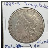 Key Date 1885-S Morgan Silver Dollar