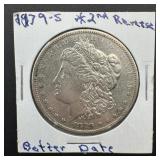 1879-S Second Reverse Morgan Silver Dollar