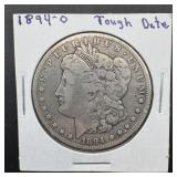 Key Date 1894-O Morgan Silver Dollar