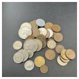 Bag of Foreign Coins