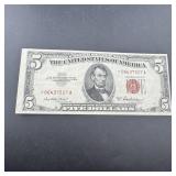 1953-A $5 Red Seal Note