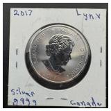1 oz .999 Fine Canada Silver Round