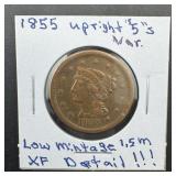 1855 Large Cent