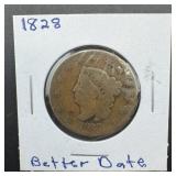 1828 Large Cent