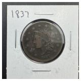 1837 Large Cent
