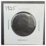 1825 Large Cent