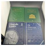 State Quarter and Lincoln Cent Empty Books