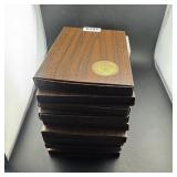 (Times 10) Ten 1971 Silver Ike Dollars in Box