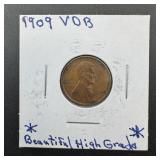 1909 VDB Wheat Cent